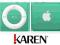 Odtwarzacz MP3 iPod  Shuffle 2GB - Green od Karen