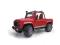 BRUDER 02591 Land Rover Defender Pick-Up czerwony