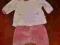 MOTHERCARE komplet bluzka spodnie NEWBORN 50 cm