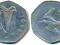 Irlandia  50 pence 1988 r.