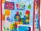 KLOCKI MEGA BLOKS 30 ELEMENTÓW W TORBIE 8492