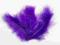Kolorowe pióra piórka marabuta 10 szt. Fiolet ciem