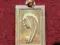 złoty medalik 585 Matka Boska