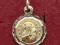 złoty medalik 333 Matka Boska