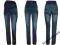 Rewelacyjne spodnie ciążowe_JEANS_ granat r. XXL