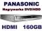 PANASONIC NAGRYWARKA DVD/HDD 160GB DiVX HDMI PILOT