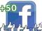 FACEBOOK 50/1h Like Konkurs Post Lubię to Fani PL