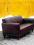 WŁOSKA SOFA SKÓRA NAT.-CIEMNY BRĄZ