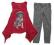 Y. d. tunika + CUBUS legginsy rozmiar 122