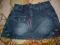 Spódniczka mini, jeans