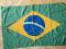 Flaga Brazylia 85cmx125cm szyta!!!