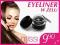 EYELINER W ŻELU - CZARNY -WODOODPORNY Z PĘDZELKIEM