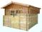 Domek ogrodowy altanka 300x300 28mm impregnowany