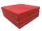 MATERAC ROZKŁADANY CZERWONY