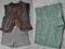 Krótkie spodenki szorty melanż roz. 140