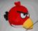 ANGRY BIRDS maskotka czerwony PTAK 40 cm