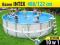 Basen INTEX 28322 488x122cm full zestaw POMPA*CY