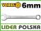KLUCZ PŁASKO OCZKOWY 6mm CrV 51671 VOREL