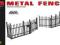 Metal Fence - MiniArt