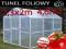 TUNEL FOLIOWY SZKLARNIA PCV 2,3x2,0m [4,6m2] UV4