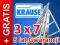 Drabiny drabina aluminiowa 3x7 KRAUSE + GRATIS