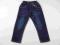 spodnie  jeansy chłopięce 110