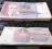 KOLEKCJA STOS DINARÓW 50 BANKNOTÓW PO 5 MILIONÓW