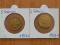ZESTAW 2 MONET 5 DOLARÓW Z 1903, 1913 ROKU..MONETY