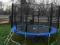 Trampolina ogrodowa 312 cm  bezpieczna z siatką