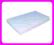 Materac 120x60x10 cm NIEBIESKI BABY BBC532202  @@