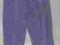 getry gładkie 3/4 ciemny fiolet  dziewczece 98/104