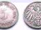 NIEMCY IMPERIUM 5 PFENNIG 1903 A RZADKA