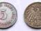 NIEMCY IMPERIUM 5 PFENNIG 1911 A