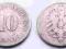 NIEMCY IMPERIUM 10 PFENNIG 1876 J