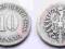 NIEMCY IMPERIUM 10 PFENNIG 1888 F RZADKA