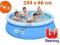 BASEN ROZPOROWY (244x66cm) 3w1+POMPA BESTWAY 57100