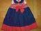 YOUNG DIMENSION-ŚLICZNA SUKIENKA KOKARDKA12-18M