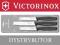 NÓŻ VICTORINOX 5.1113.3 KOMPLET 3 NOŻY CZARNE