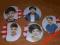 ZESTAW 5 PRZYPINEK ONE DIRECTION DUŻE 5,6 CM !!! ZESTAW 5 PRZYPINEK ONE DIRECTION DUŻE 5,6 CM !!!