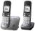 Telefon bezprzew. Panasonic KX-TG6812PDM -2 słuch.