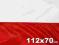Flaga Polski 115/70