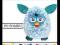 FURBY BLUE NIEBIESKI AQUA UNIKAT+gr Polski Wys.24h