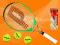 dla dzieci RAKIETA tenis PRINCE 25 cali + 3 piłki