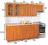 Kuchnia MDF z blatem 181cm
