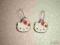 Kolczyki dla dzieci Hello Kitty srebrne bigle MPR1