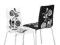 NOWOŚĆ Krzesło Cafe VII z nadrukiem Wysyłka gratis
