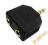 ADAPTER ROZDZIELACZ MINI JACK 3,5mm GOLD DWÓJNIK