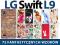 Guma na telefon do LG Swift L9 (P760) +2x FOLIA