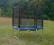 TRAMPOLINA OGRODOWA Z SIATKĄ I DRABINKĄ 244cm Łódź