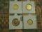 zestaw monet po zbieraczu